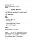 Instrucciones para Trabajo Final de Marketing