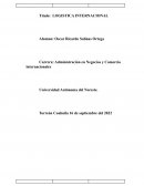 LOGISTICA INTERNACIONAL