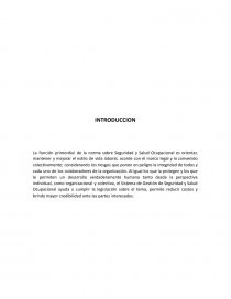 BENEFICIOS AL IMPLEMENTAR OHSAS 18001. Página 1