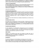 QUE ES LA PLANIFICACIÓN