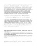 ¿Qué procesos cognitivos básicos debe desarrollar Julián para potenciar su aprendizaje?