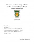 Práctica: Sensores Discretos Industriales