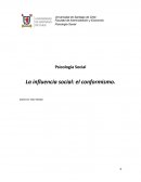 La influencia social: el conformismo