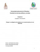 La obligación de madurar en un mundo donde no es requerido