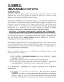 HISTORIA DE ESPAÑA FRANQUISMO