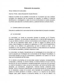 Análisis de Involucrados. Página 1