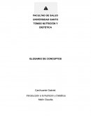 Glosario nutrición