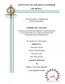 ENSAYO DE LOS MÈTODOS CUANTITATIVOS, CUALITATIVOS Y LA LOCALIZACION DE UNIDADES DE EMERGENCIA