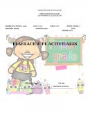 PLANEACION DE ACTIVIDADES