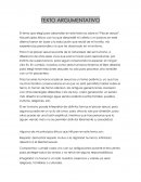 Texto argumentativo “Placer sexual”
