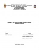 INFORME DE PRACTICAS PROFESIONALES HOSPITALARIA DEL INTERNADO ROTATORIO