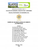 DISEÑO DE UNA MEZCLADORA DE CEMENTO AUTOMATIZADA