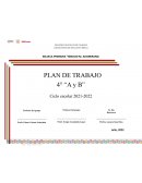 PLAN DE TRABAJO 4° “A y B”