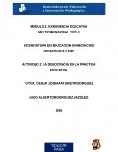 LA DEMOCRACIA EN LA PRÁCTICA EDUCATIVA