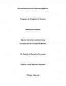 Derecho constitucional y Constitución de la Ciudad de México