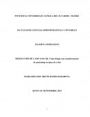 RESOLUCIÓN DE CASO NASCAR: Cómo dirigir una transformación de marketing en época de crisis