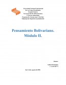 Acción Política Y Militar de Simón Bolívar