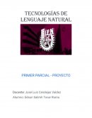 Tecnologías de lenguaje natural
