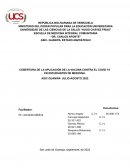 COBERTURA DE LA APLICACIÓN DE LA VACUNA CONTRA EL COVID 19 EN ESTUDIANTES DE MEDICINA