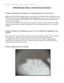 APRENDIZAJE PARA LA PSICOLOGIA GESTALT