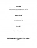 Sistemas de distribución para producto o Servicio