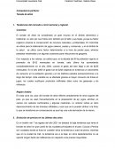 Tendencias del mercado a nivel nacional y regional