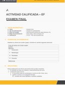 Metodologia de la investigación . ACTIVIDAD CALIFICADA – EF