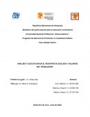 ANALISIS Y EJECUCCION EN EL REGISTRO DE SUELDOS Y SALARIOS DEL TRABAJADOR