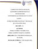 CLINICA DE DERECHO PENAL Y TECNICAS DE LITIGACION ORAL