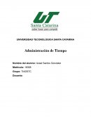 Administracion del tiempo