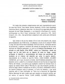 Puesta a disposición por Violencia intrafamiliar