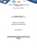 Álgebra, trigonometría y geometría analítica