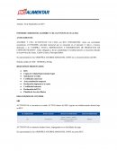 INFORME CREDITICIO AGUIRRE Y CELI ACTIVENTAS CIA LTDA