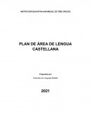 PLAN DE AREA LENGUA CASTELLANA