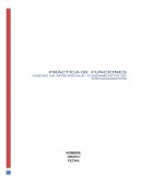 PRÁCTICA 6: Funciones