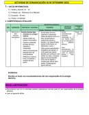 Actividad de comunicación. Partes de un texto instructivo