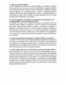 Administración y organización de empresas. ¿Qué es una matriz FODA?