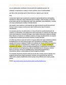 El problema de los adolescentes en el Perú