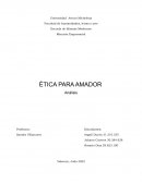 UN ANALISIS DE LAS CUESTIONES ÉTICAS MÁS ESENCIALES DE NUESTRAS SOCIEDAD ESCRITA Y NARRADA POR FERNANDO SAVATER