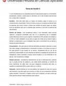 Comportamiento organizacional. Tarea de Acción