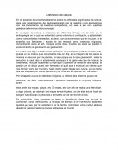 Definición de cultura