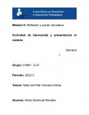 Reflexión y acción educativa