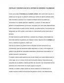 Ventajas y Desventajas de sistema de gobierno colombiano