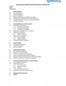ESQUEMA DEL PROYECTO DE INVESTIGACION E INSTRUCTIVO