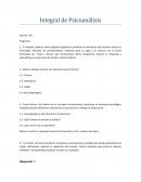 Integral de Psicoanálisis
