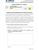 INFORME DE ANÁLISIS COMPARATIVO DE LAS TEORÍAS ECONÓMICAS