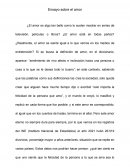 Ensayo sobre el amor