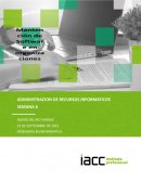 Tarea semana 6 administración de recursos informaticos