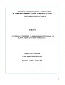 ¿Se llama medio ambiente porque ya matamos la mitad?