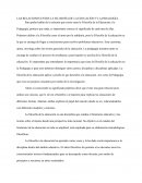 LAS RELACIONES ENTRE LA FILOSOFÍA DE LA EDUCACIÓN Y LA PEDAGOGÍA